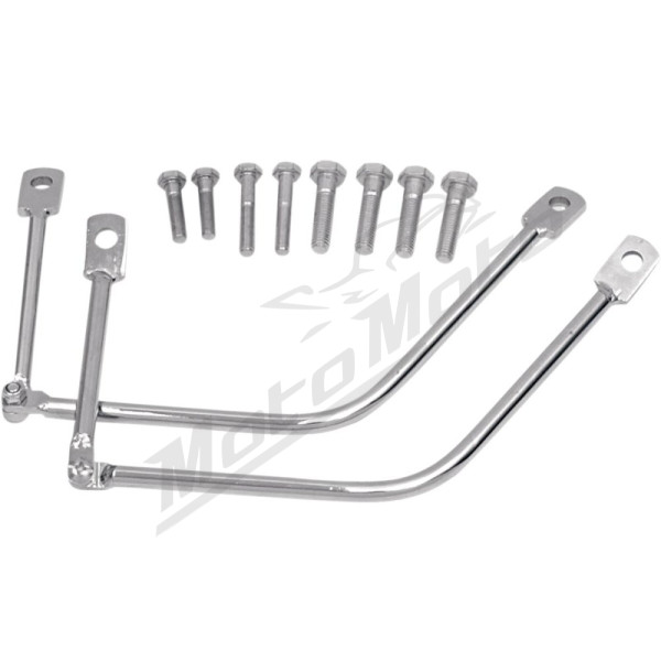SADDLEMEN S4 Saddlebag Support Brackets Honda / Kawasaki 250-1800 85-19