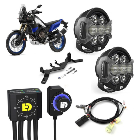 DENALI DialDim D7 Pro Papildomų žibintų kompl. Yamaha Tenere 700 19-22