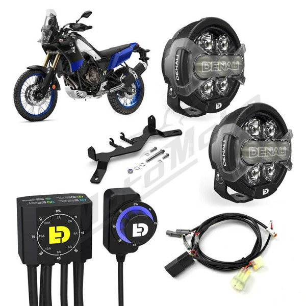 DENALI DialDim D7 Pro Additional light kit Yamaha Tenere 700 19-22
