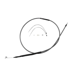 MAGNUM SHIELDING Polished Karbon Fiber Clutch Cable Harley Davidson FLD / FLSTC / FLSTF / FLSTN / FXDF / FXSTC / FXST 1450/1690 06-17 200cm