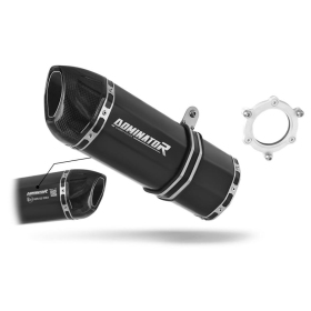 Kawasaki ZX6R 1998-2002 EU Approved Exhaust Silencer BLACK HP1 BLACK