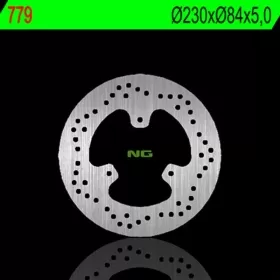 NG BRAKES 779 Round Fixed Brake Disc YAMAHA MAJESTY 250 98-99