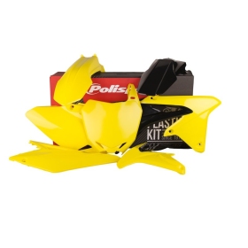 Polisportplastic kit Suzuki RMZ 450cc (2008-2017) Yellow / Black