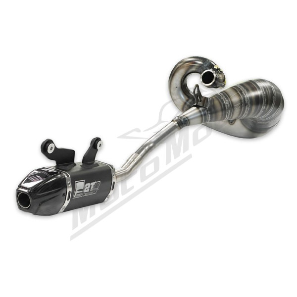 FRESCO Factory Full Exhaust Line - black aluminium Carby Muffler Gas Gas / Husqvarna / KTM 250-300 23-25