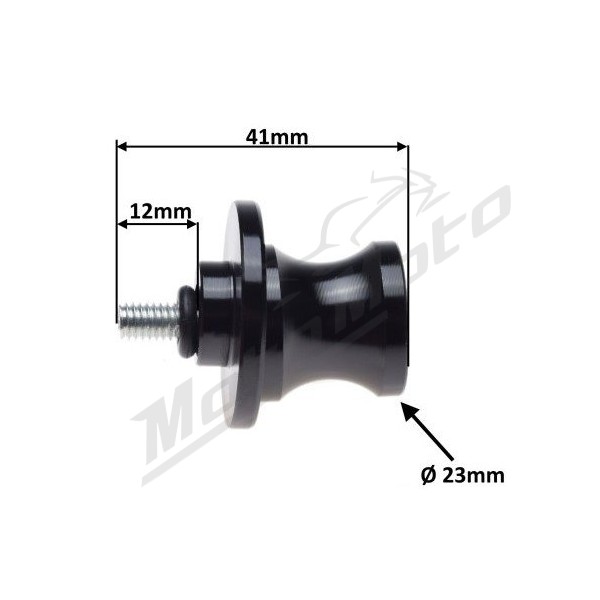 MAXTUNED PADDOCK STAND BOBBINS M6x1 2pcs