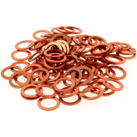 MaxTuned 14x20x1,5mm Copper Washers 100 pieces