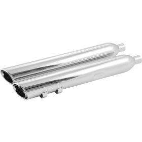 COBRA 909 Uppercut Slip-On Mufflers Harley Davidson FLHR / FLHRC / FLHRCI / FLHRI / FLHT / FLHTCI / FLHTCU / FLHTK / FLHX / FLTRU 1340-1800cc 95-16
