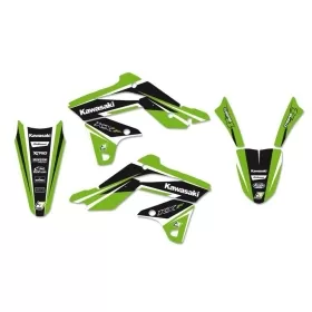 BLACKBIRD Dream Graphic 4 grafikos rinkinys Kawasaki KX250F 2013-2016