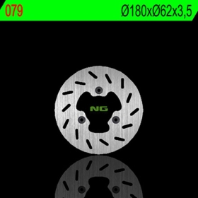 NG BRAKES 079 Front Round Fixed Brake Disc DERBI VARIANT 50 95-96