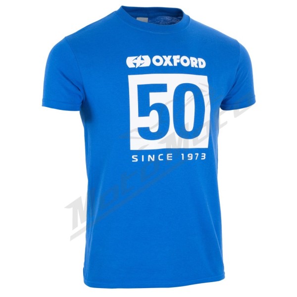 Oxford 50 Year Anniversary Marškinėliai Mėlyna 3XL