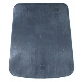 Universal rubber mudguard 125x145mm 1pc