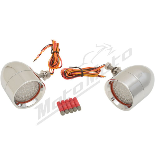 CUSTOM DYNAMICS Dual Color LED Bullet Marker Lights 57,2 mm