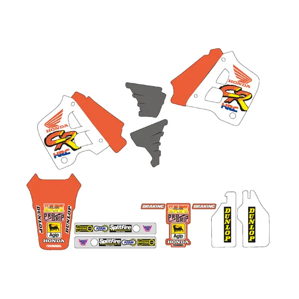 TECNOSEL Graphics KIT Honda CR 125-250cc 90-92