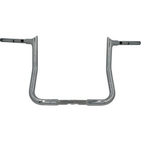 FAT BAGGERS INC. Pointed Top Handlebar Chrome 91.5x33cm Harley Davidson FLHLT / FLHX / FLHXSE / FLHXU 1923-1977 23-26