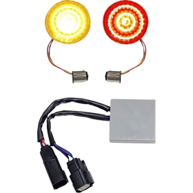 CUSTOM DYNAMICS SMART LED Bullet Turn Signal Inserts Harley Davidson FLHRXS / FLHX 1690-1977cc 14-25
