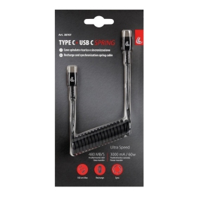 Optiline Usb-C to Usb-C 1M Recoile Cable 38707