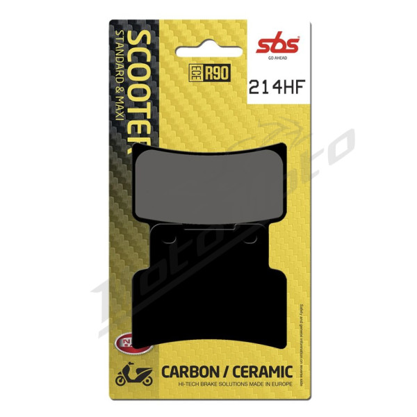 SBS HF Street Ceramic Brake Pads Front 214HF Kymco / Peugeot 400 14-24