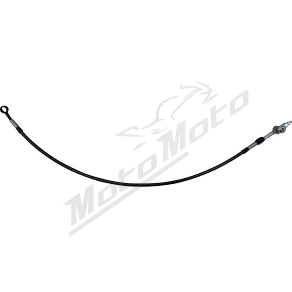 FAT BAGGERS Hydraulic Brake/Clutch Line Extension Black 25.5-30.5cm high handlebars Harley Davidson 1584-1923cc 08-25