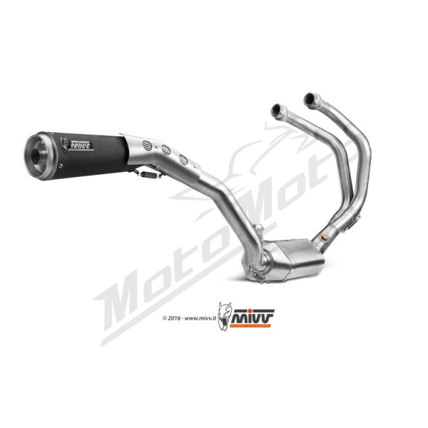 MIVV Ghibli Full Exhaust System Yamaha XSR 700 16-22