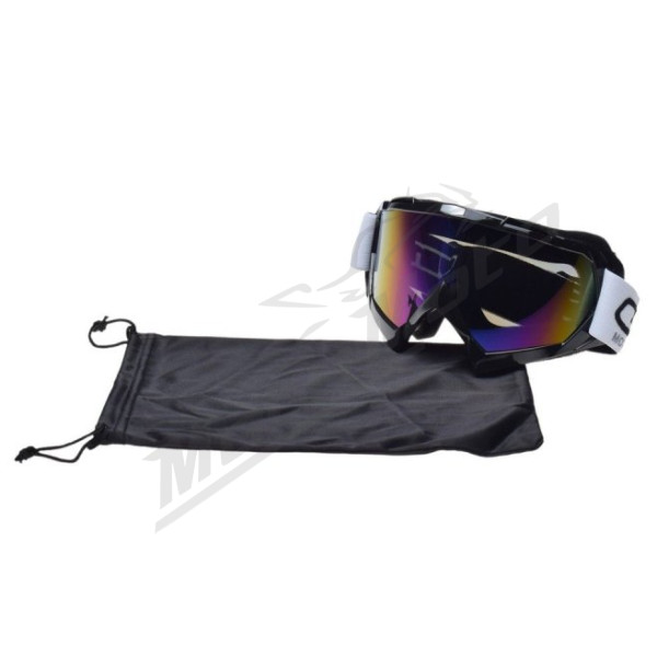 Cross-country goggles UNIT 18 chameleon mirror lens
