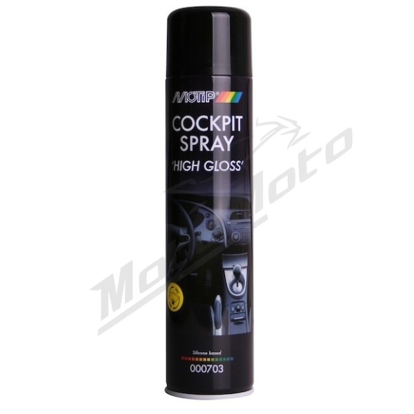 MOTIP Automobilių Prietaisų Skydelio Valiklis "Cocpit Spray" 600ml