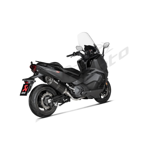 AKRAPOVIC Racing Line Full Exhaust System Carbon Fiber / Stainless Steel SYM Maxsym 500TL 2020