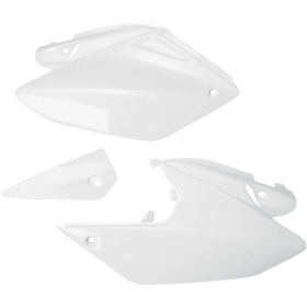 UFO Šoniniai Plastikai Honda CRF 250cc 04-18 Balta