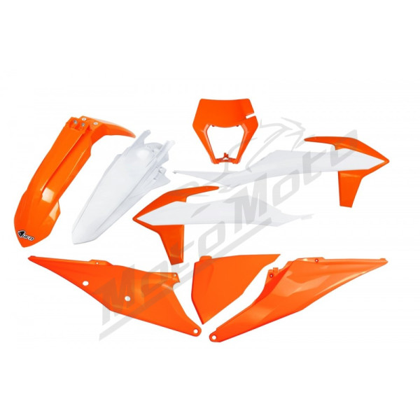 UFO plastikų komplektas KTM 150-500 EXC/EXC-F 18-23/XC 300 21/XC-F 350 21-22 
