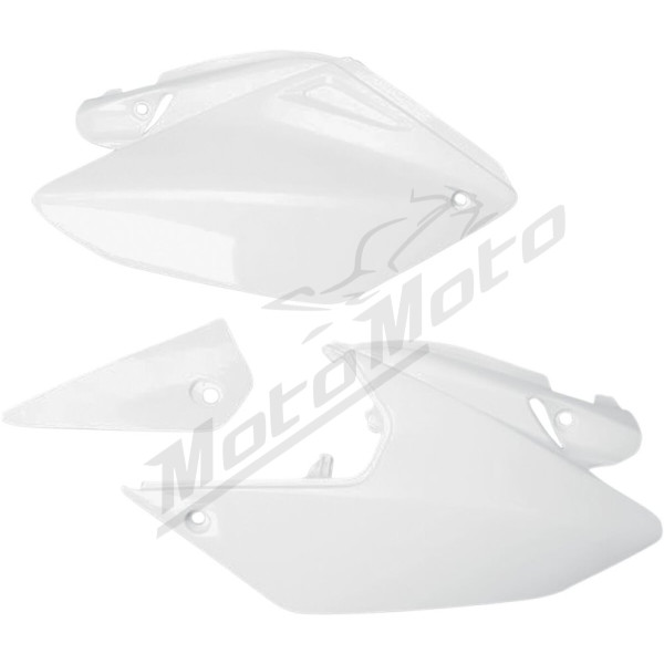 UFO Šoniniai Plastikai Honda CRF 250cc 04-18 Balta