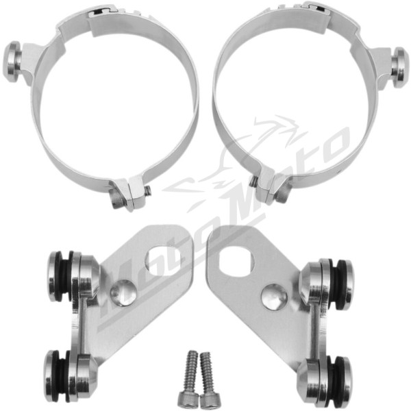 MEMPHIS SHADES METRIC Custom Lower Deflector Mount Kit Harley Davidson FLS / FLST / FLSTF / FLSTN 1340-1690 86-16