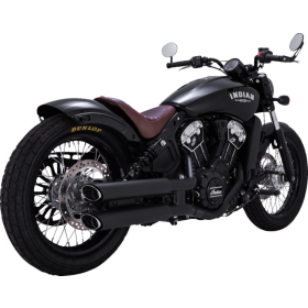VANCE & HINES Twin Slash 3" Slip-On Mufflers Indian Scout 60-69 ABS 15-24