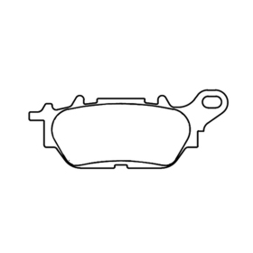 CL BRAKES 3099MSC Maxi Scooter Sintered Metal Brake pads MBK WAAP / YAMAHA CRYPTON / D'ELIGHT / N-MAX / TRICITY / VITY 125-300 08-25