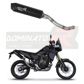 Exhaust kit DOMINATOR MX2 BLACK YAMAHA Tenere 700 / World Raid / Rally Edition 2021 - 2022