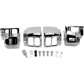 DRAG SPECIALTIES Handlebar Switch Housing Kit Harley Davidson FLHX / FLHXSE / FLHXXX 1584-1800cc 08-13