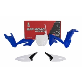 RACETECH Plastikų komplektas Yamaha YZ 65cc 17-24 Mėlyna/ Balta/ Juoda