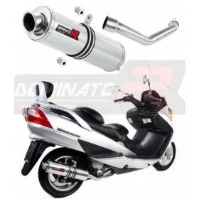 Exhaust kit Dominator ROUND SUZUKI BURGMAN 400 2003 - 2006