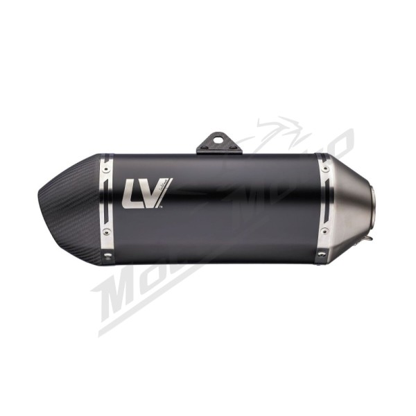 LEOVINCE LV-14 Black Edition Slip-On Muffler YAMAHA XTZ 690-700 19-25