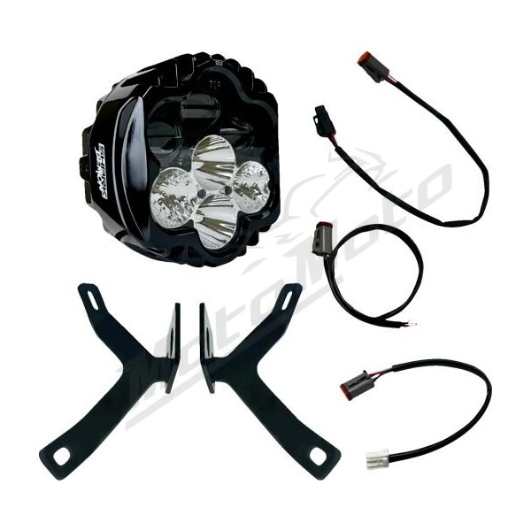 CUSTOM DYNAMICS Shark Demon™ LED Headlight Kit Harley Davidson FLS / FLSB 1450-1923cc 99-24