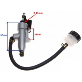 Brake master cylinder universal with reservoir + mounting