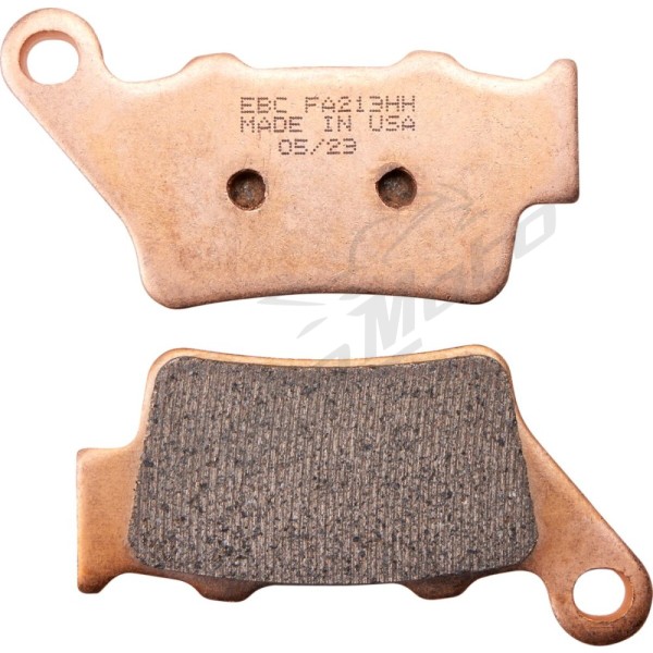 EBC Sintered "HH" Brake Pads APPRILIA / BENELLI / BETA / BMW / DUCATI / FANTIC / HARLEY / HONDA / HUSQVARNA / INDIAN / KTM / SWM / TRIUMPH / MASH / ROYAL / YAMAHA / ZERO 125-1300cc 92->