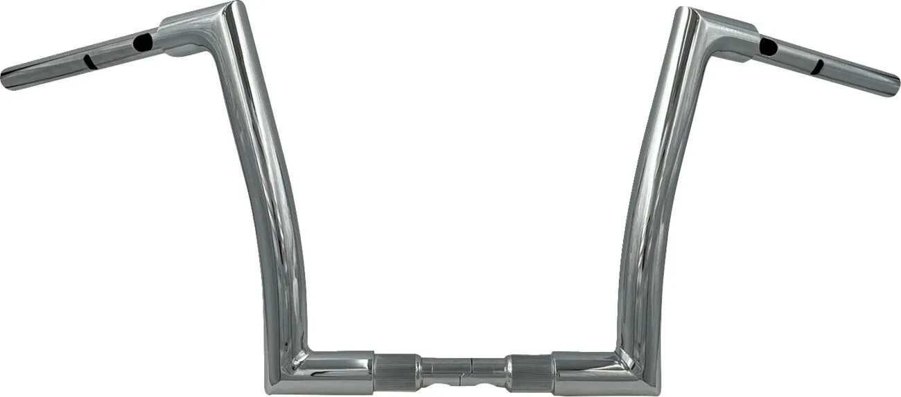 FAT BAGGERS 1-1/2" "EZ Install Flat Top" Sharknose Vairas Chrominis 38mm 89cm (30,5cm)