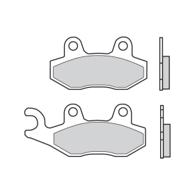 BREMBO Scooter Sintered stabdžių trinkelės APRILIA / FANTIC / GILERA / KYMCO / PEUGEOT / PIAGGIO / SUZUKI / VESPA 50-850cc 1994-2024