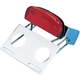 DRAG SPECIALTIES Custom Taillight and Chrome Bracket Assembly Harley Davidson FXST / FXSTB / FXSTC / FXSTS / FXSTSB / FXWG 1340cc 80-99