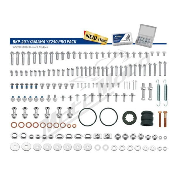 Accel Pro Pack Bolt Set Yamaha YZ 250cc 02-25