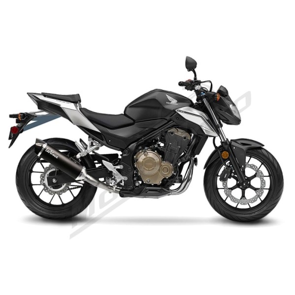 LEOVINCE Nero Slip-On Muffler - Stainless Steel HONDA CB/CBR 500 16-19
