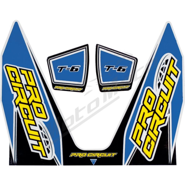 PRO CIRCUIT T-6 Exhaust Decals