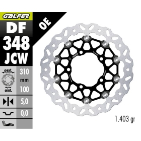 GALFER BRAKE ROTOR FLOATECH WAVE Suzuki GSX-R / M / V-STROM 800-1800cc 05-25