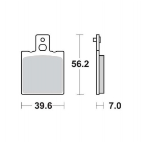 BRAKE PADS FERODO FDB207ST / MCB75 ROUTE