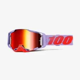100% Armega Fausto goggles (red mirror lens)