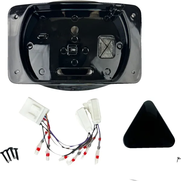 CUSTOM DYNAMICS Taillight Eliminator License Plate Mount Harley Davidson FLHR / FLHRC / FLHRCI 883-1923cc 99-24